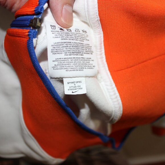 Nike NEDERLAND 2010-11 Holland away Netherlands N98 track top jacket 377348-100 - Picture 13 of 15